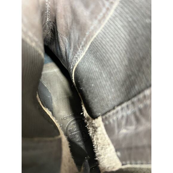 Tory Burch Christy Tall Green Suede Riding Boots Womens 6.5 - Picture 10 of 10